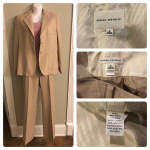 Banana Republic suit